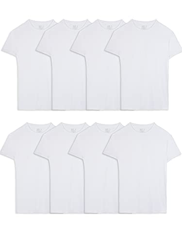 Classic Fit - White - 8 Pack - Active Cotton Blend Classic Fit - White - 8 Pack - Active Cotton Blend