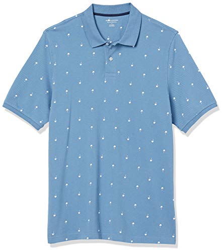 Blue/White, Palm Leaf Print Blue/White, Palm Leaf Print