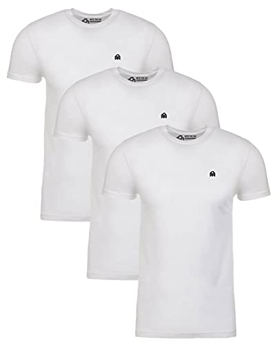 3-pack White, White, and White