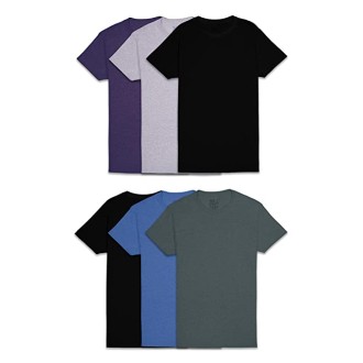 Fruit of the Loom Men's Stay Tucked Crew T-Shirt